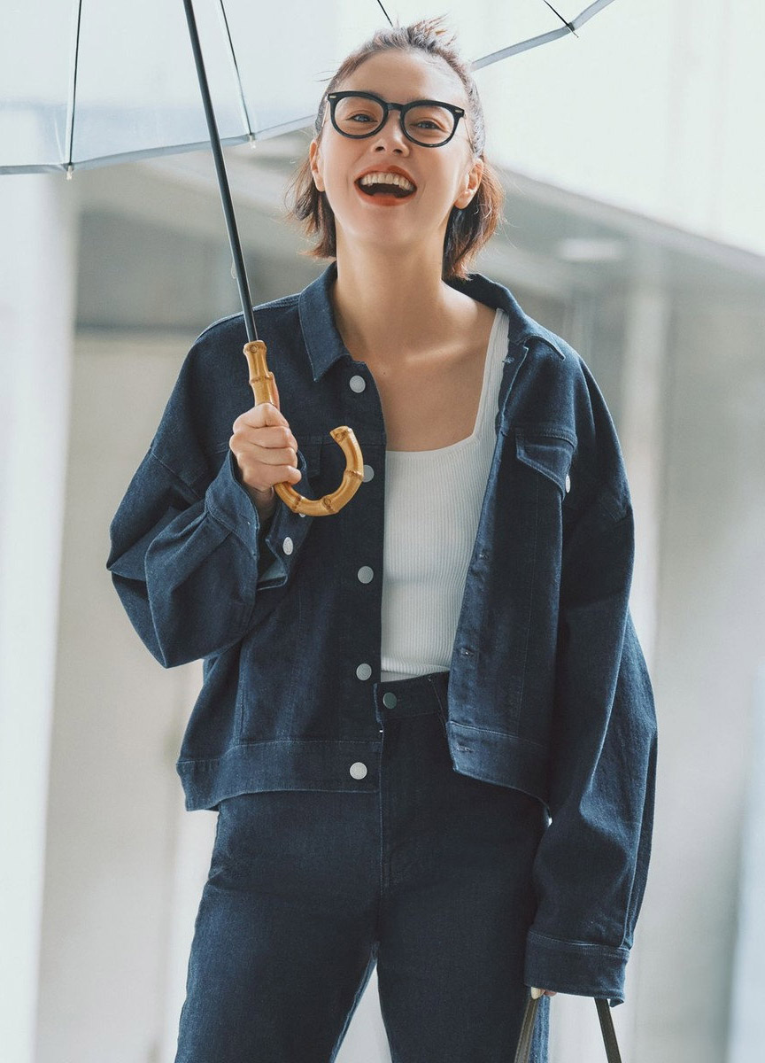 防潑水牛仔外套